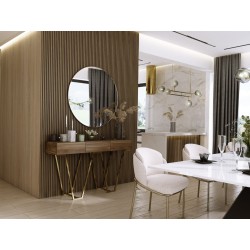 Lamelový nástenný obklad vnútorné SÉRIA A - Dub zlatý