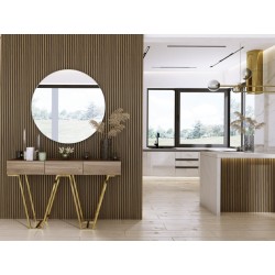 Lamelový nástenný obklad vnútorné SÉRIA A - Dub zlatý