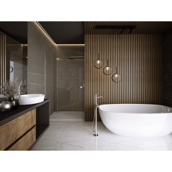 Lamelový nástenný obklad vnútorné SÉRIA A - Dub remeselný