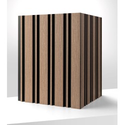 Lamelový nástěnný obklad vnitřní SÉRIE M - Dub sonoma