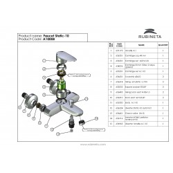 Vanová a sprchová baterie STATIC-10
