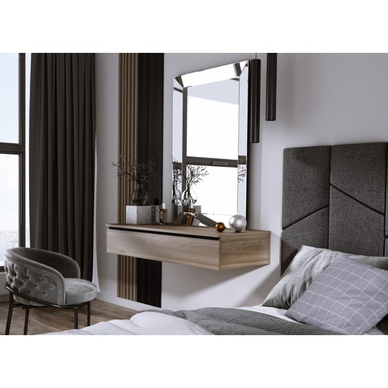 Lamelový nástěnný obklad vnitřní SÉRIE M, ukončovací profil - Ořech