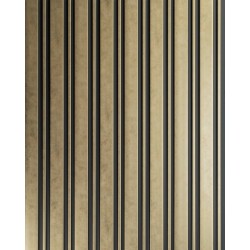 Lamelový nástěnný obklad vnitřní SÉRIE M, ukončovací profil - Zlatá barva