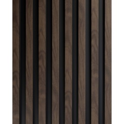 Lamelový nástěnný obklad vnitřní SÉRIE V - Ořech