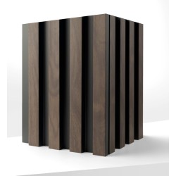 Lamelový nástěnný obklad vnitřní SÉRIE V - Ořech