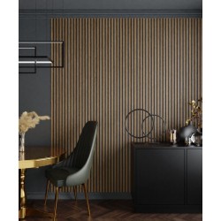 Lamelový nástěnný obklad vnitřní SÉRIE V - Dub řemeslný