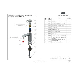 Umyvadlová baterie COSY-18 CHROM