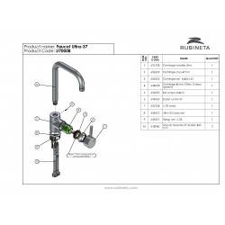 Dřezová baterie ULTRA-37