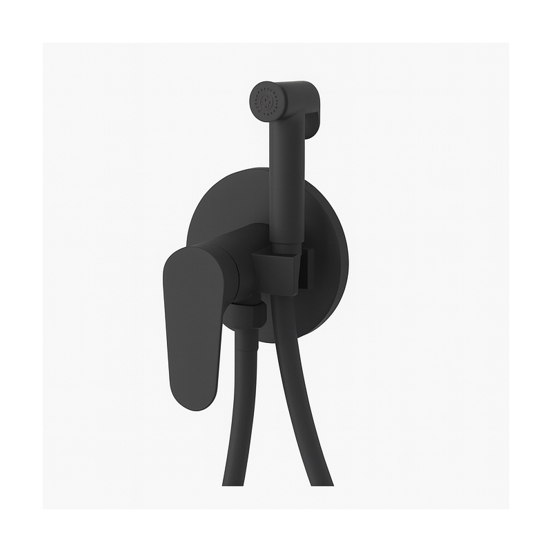 Bidetová podomítková baterie PIRA 65W14 - černá