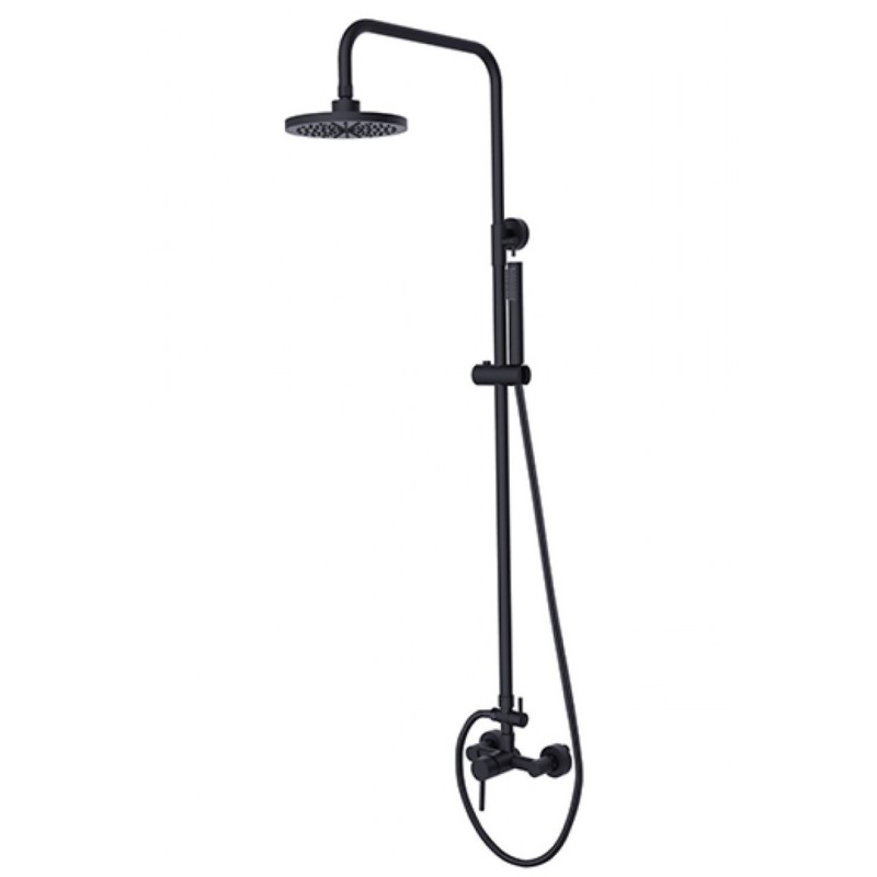 Nástěnný sprchový set DECCO/ILLUSION čierna