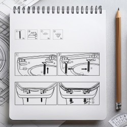 Wc sedátko RUMBA polypropylén