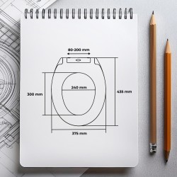 WC  sedátko HARMONY duroplast, soft-close