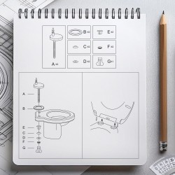 WC sedátko LEUKADA soft-close, oválné