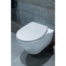 WC sedátko EGINA soft-close, oválné