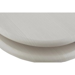 WC  doska OAK WHITE z MDF, soft-close