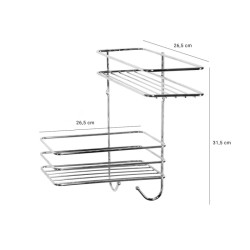 Drôtená polička KD02080050