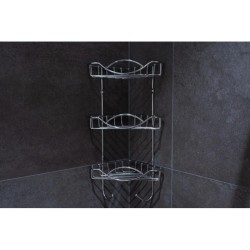 Drôtená rohová polička KD02080051