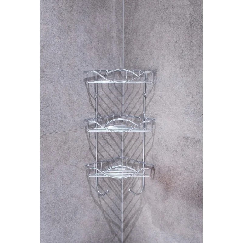 Drôtená rohová polička KD02080051