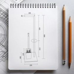 Držiak toaletného papiera Olsen Spa