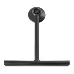 Stierka na sklenené sprchové kúty - plast, čierna farba