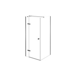 Čtvercový sprchový kout PIXA GRAFIT