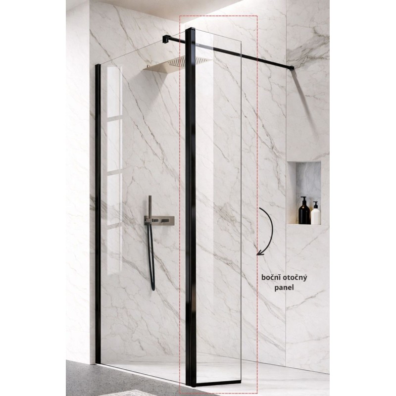 Bočný otočný panel LAGOS BLACK NEW