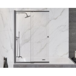 Vaňová zástena EASY SLIDE GRAFIT