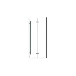 Čtvercový sprchový kout EXO-H GRAFIT