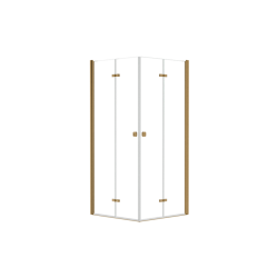 Čtvercový sprchový kout EXO-H GOLD