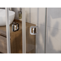 Čtvercový sprchový kout EXO-H CHROM