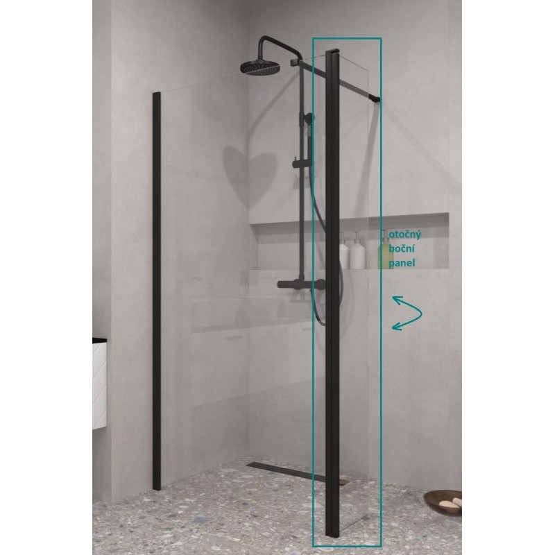 Bočný otočný panel ECO-N BLACK