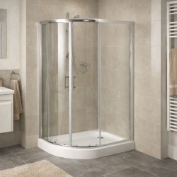 Čtvrtkruhový atypický sprchový kout Olsen Spa IBIZA II