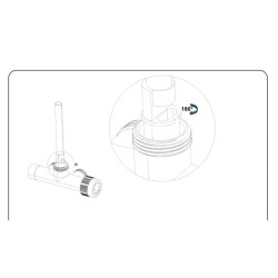 ONE-SADA, universální jednobodový ventil s plastovou rozetou