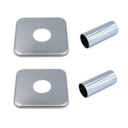 INTEGRATO-SADA, universální rohový ventil s mosaznou rozetou