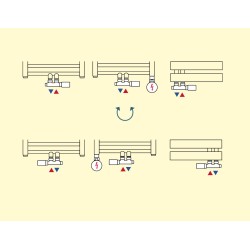 Universální středový ventil HYBRID-SADA