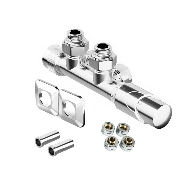 HYBRID-SADA, universální středový ventil s plastovou rozetou