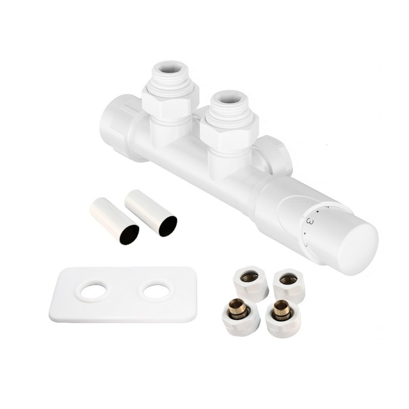 HYBRID-SADA, universální středový ventil s mosaznou rozetou