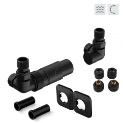 PRIME-SADA, universální rohový ventil s plastovou rozetou