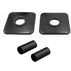 PRIME-SADA, universální rohový ventil s mosaznou rozetou