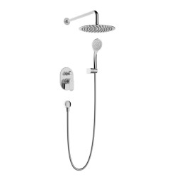 ULTRA-2F CHROM, Podomítkový sprchový set včetně příslušenství, chrom