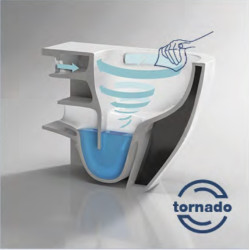 Kombi WC ARCO NEW TORNADO s FLAT sedátkem Soft-close