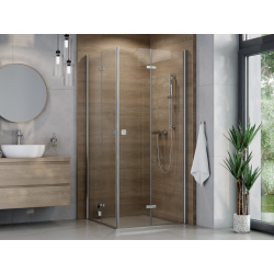 Čtvercový sprchový kout EXO-H CHROM