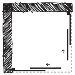 Obdélníkový a čtvercový sprchový kout HOPA ROMA