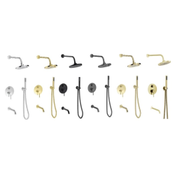 Podomietkový sprchový set VEO grafitová