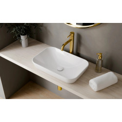 Vysoká stojánková umyvadlová baterie VEO I zlatá