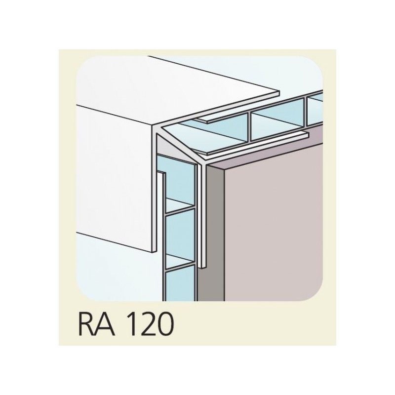 Dokončovací profil rohový