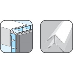 Dokončovací profil rohový