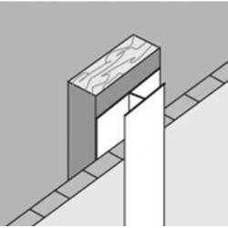 Dokončovací profil - spojovací, rovný