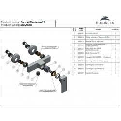 Sprchová baterie AERO-12