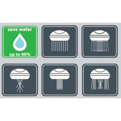 Sprchová růžice Olsen Spa Storm